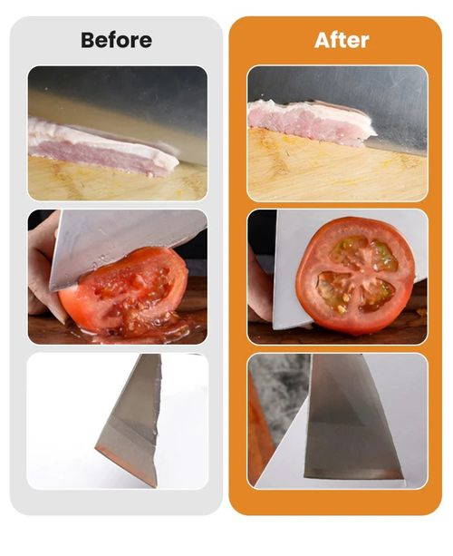 10Pcs  Outdoor Portable Dual-purpose Whetstone