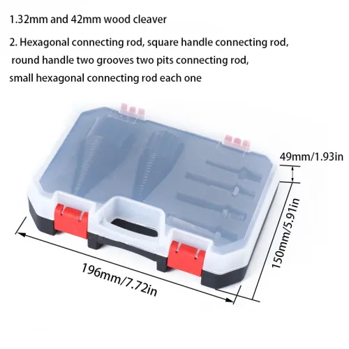6pcs wooden separation drill bit 42mm+32mm set