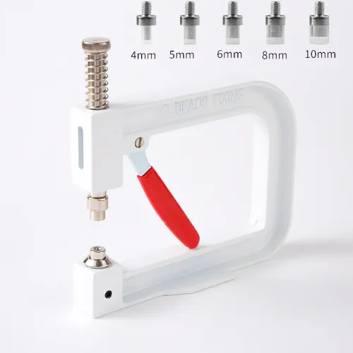 Handmade bead decoration machine, round bead rivets, hats, shoes, clothes, bags, skirts