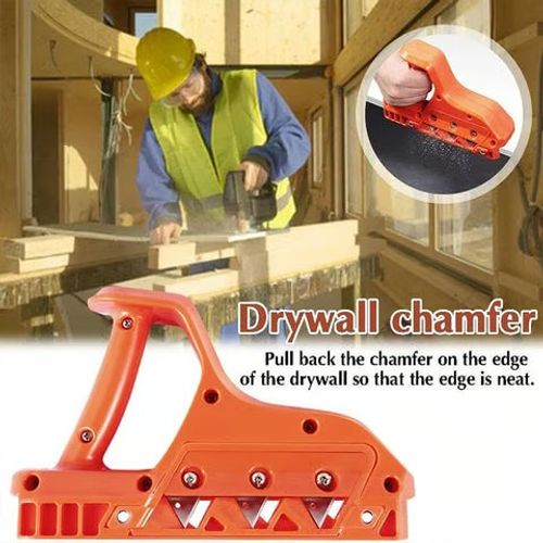 45 ° 60 ° Plasterboard Quick Cutter Gypsum Board Hand Plane Drywall Edge Chamfer Woodworking Cutting Tool Trimmer Hand Tool