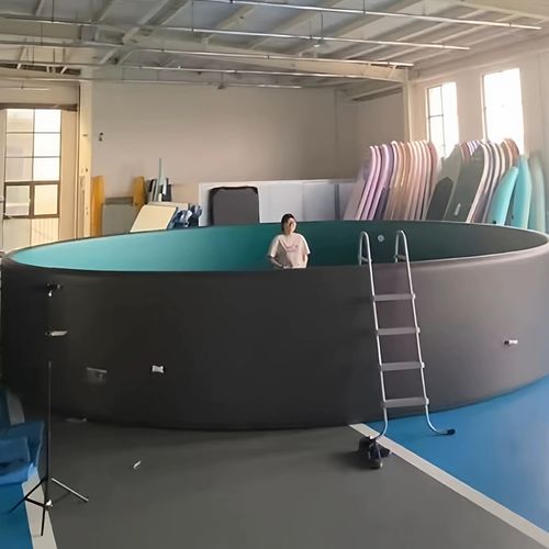 For 6 Person Inflatable Swimming Pool Big Size Inflatable Spa Drop Stitch High Quality Summer Outdoor Pool