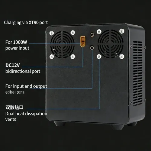 500W 500Wh Portable Power Station or 40W Solar Panel 220V LiFePO4 Battery Emergency Backup Power Supply for Camping Home Outdoor