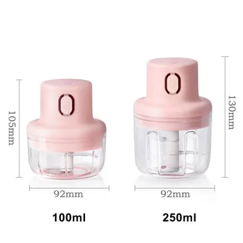 Electric Garlic Crusher USB Wireless Vegetable Cutter Meat Grinder Sturdy Press Mincer Food Chopper Mixer Kitchen Tools