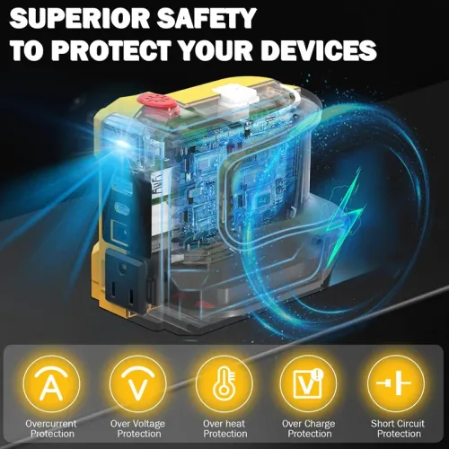 Hot selling inverter transformer converter lithium battery socket