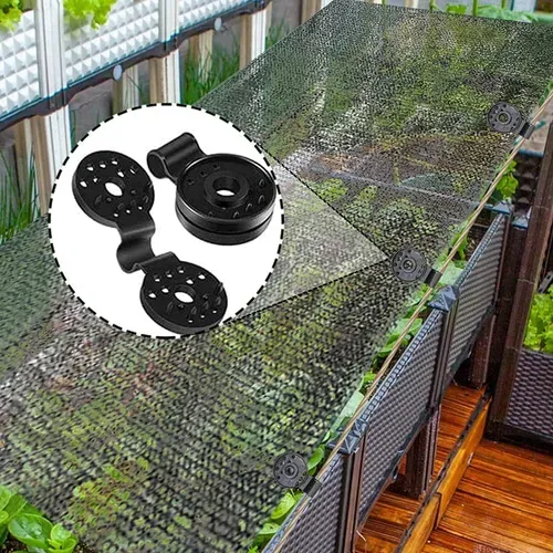 50 pcs Shade Cloth Heavy Duty Lock Grip