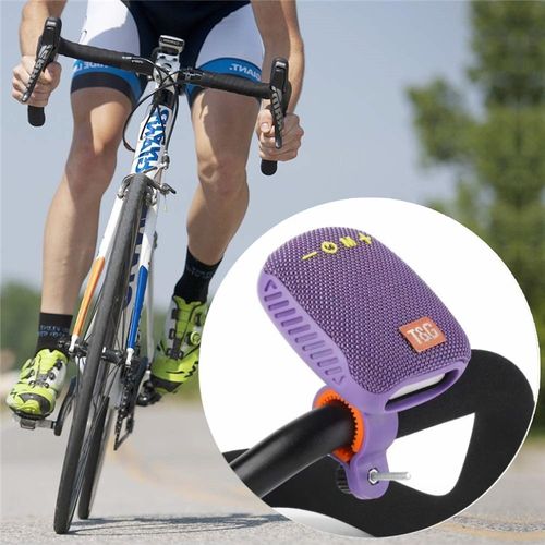 TG392 Outdoor Cycling Fixed Stand Heavy Bass Portable Audio SD FM Card Insertion TWS Wireless BT Speaker