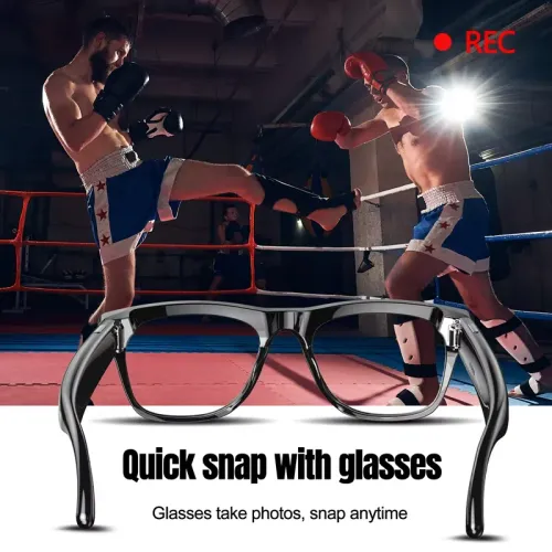 AI glasses Photography AI Glasses 4K 500W Cam Glasses Waterproof Color-Changing No video Translation Glasses recording Call