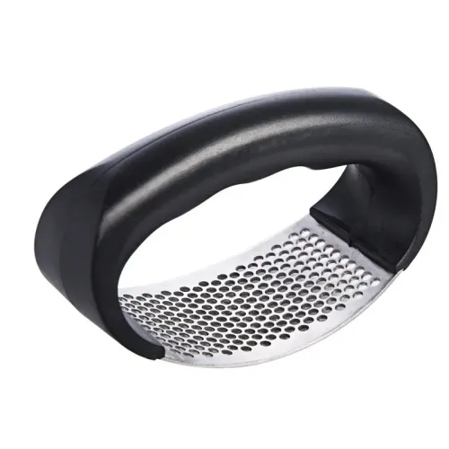 Stainless Steel Garlic Press Crusher Manual Garlic Chopper Garlic Chopping Tools Fruits and Vegetables Kitchen Gadge
