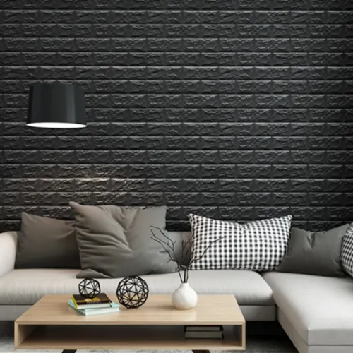 Smooth marble contact wall sticker wallpaper self-adhesive detachable