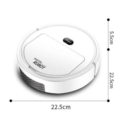 3-in-1 Sweeping, Vacuuming, and Mopping Rechargeable Robotic Vacuum Cleaner