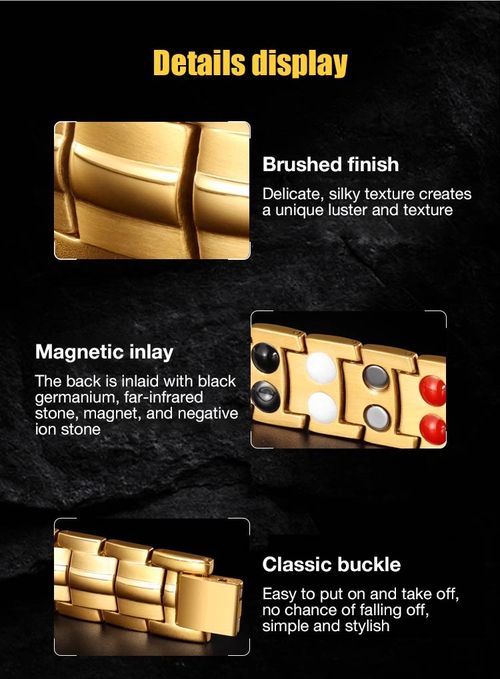 Cross Double Row Magnetic Bracelet - Found your stress-relief secret, Magnetic Wellness Boost