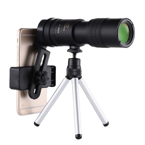 10-300x40 telescopic zoom glasses (with Phone Clamp and Tripod)