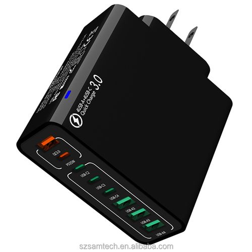 8 in 1 Waterproof Ports USB Fast Charger