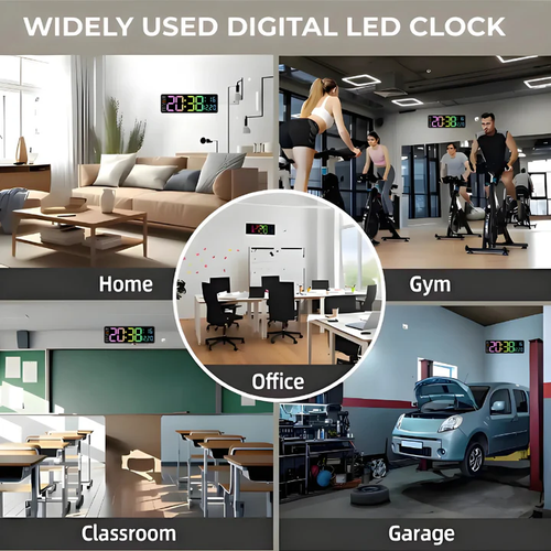 DigitalClock Large LED Screen Display Digital Clock