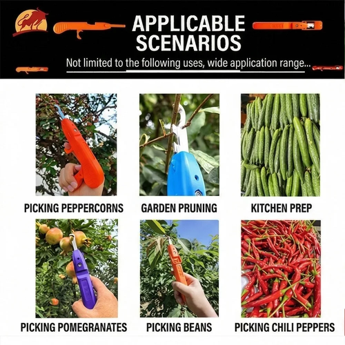 Fruit Vegetable Quick Picking Multi functional Gardening Pruning Tool For Fruit Picking Sheets