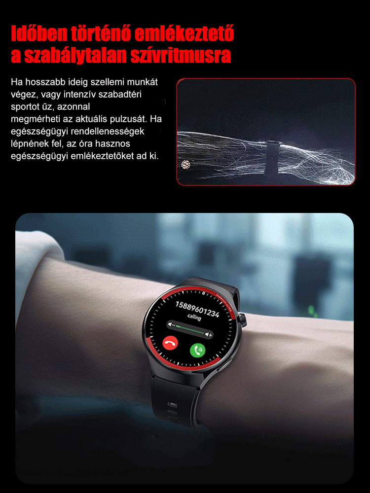WATCH4PRO Space Exploration Round Screen Smartwatch