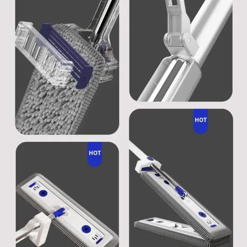2026 New Advanced Wet & Dry Dual-Use Sweeping Mop — 45cm Extra-Wide & Extra-Long