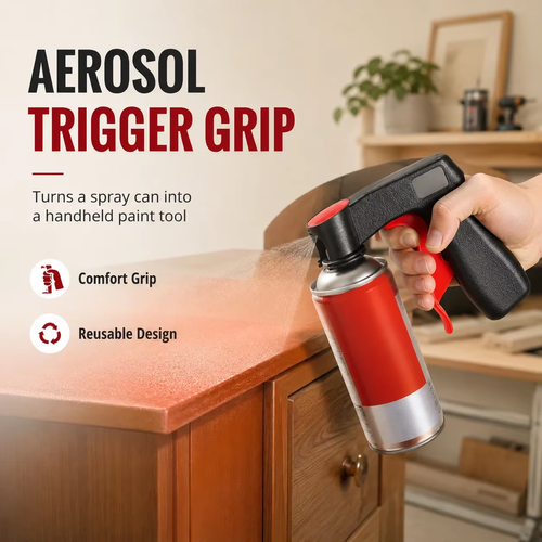 DIY Spray Can Trigger Handle—For Automotive Surface Scratch Repair