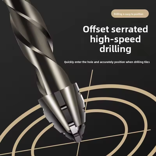 4pc Ultra-Hard Alloy Drill Bit Kit
