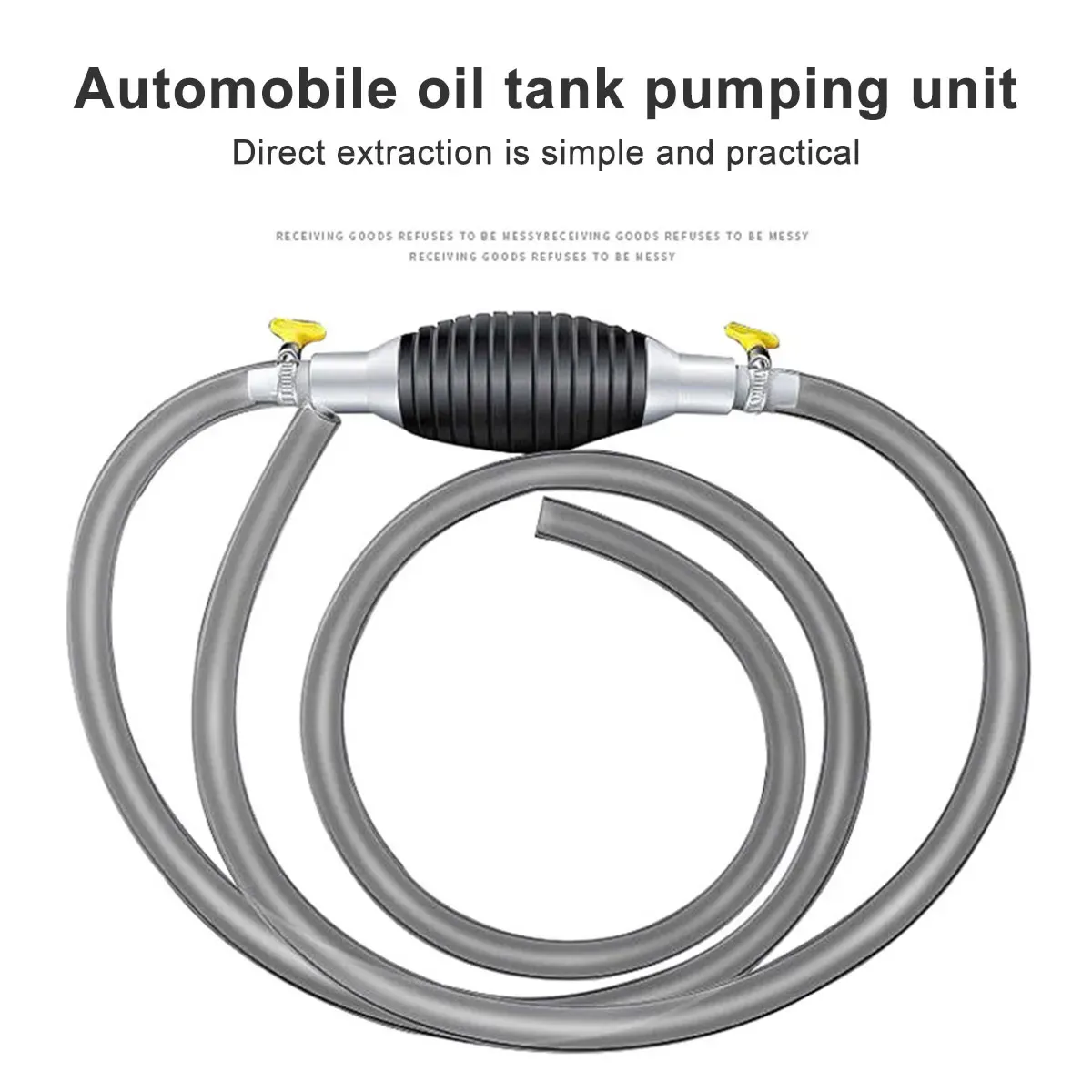 3PCS Car Fuel Manual Oil Extractor Fuel Pump Hand Water Transfer Pump for Auto Motorcycle Boat Hand Fuel Pump Car Accessories