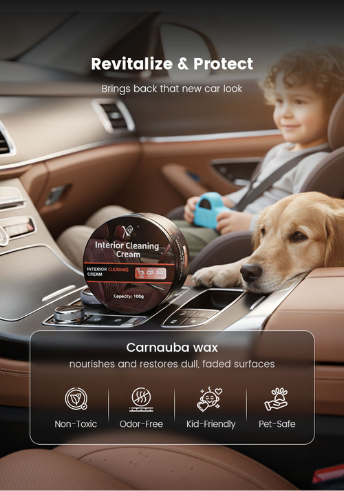 ✨🔥 LAST DAY PROMOTION 🔥Interior Cleaning Cream for Cars 3piece 300g