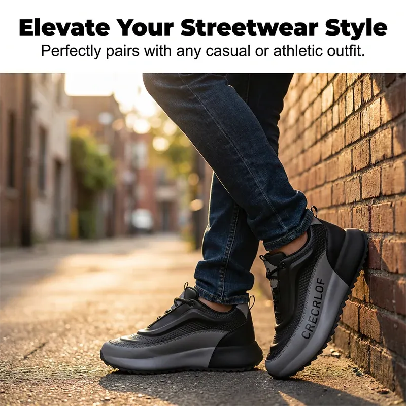 👟 40% OFF NOW! 🔥 Men's Chunky Sole Fashion Sneakers – Comfortable, Trendy & Perfect for Everyday Wear 💪