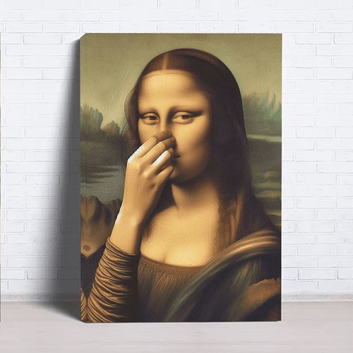 Interesting Mona Lisa Art Imitation Oil Painting