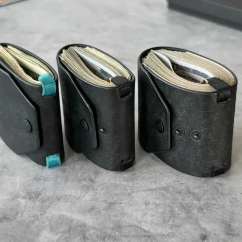 Quick Access Cash Holder PU Leather Wallet Money Wrapper Organizer Clip Bill Holder Storage Pouch Pocket Wallet-New