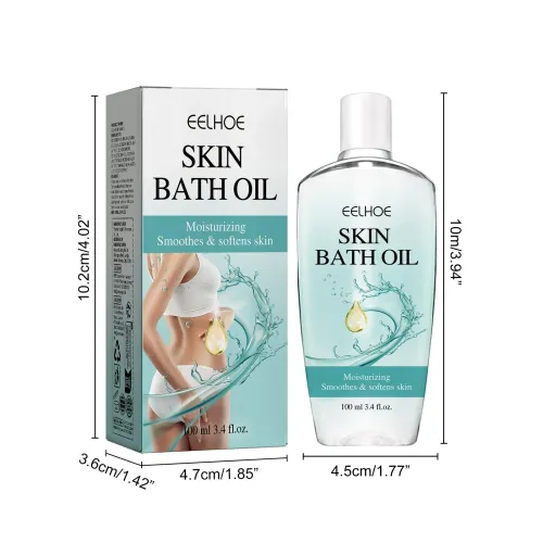 500ml Body Cleansing Bath Oil Exfoliator Moisturizing Skin Repairing Brighten Body Wash Skin Exfoliating Dirt Shower Oil