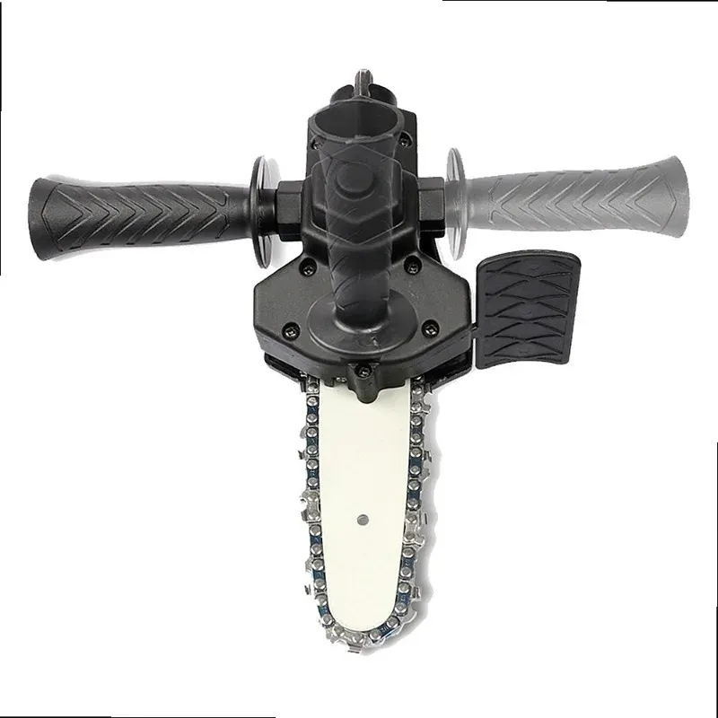 4-6 inch Mini Electric Drill to Electric Saw Converter Chain Saw Logging Garden Tool