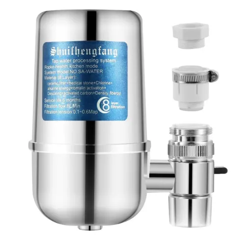 Faucet Water Filter Faucet Mount Water Filtration System Household Kitchen Water Purifier