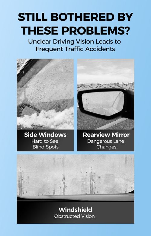 🔥 Hot Sale Alert!❄️ - Micromolecular Anti-Fog Coating Wiper 2piece