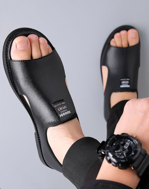 New men's leather sandals 2026