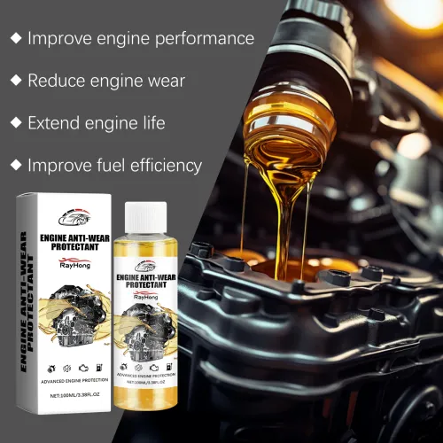 2 pieces ANTI-WEAR ENGINETREATMENT OIL ADDITIVE PROTECT YOUR ENGINE, ENHANCE YOUR DRIVI 200ML