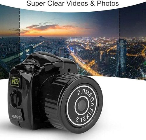 Y2000 Micro HD Video Web Camera Mini Camera Car Small Sports DV Recorder Outdoor Motion R6F5 Camcorder Detection