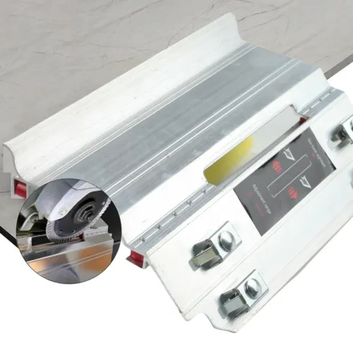 Ceramic tile marble chamfering guide locator 45 degree angle cutting angle