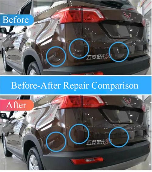 PINMOAP 2PC Car Strong Suction Cup Dent Puller Body Panel Disassembler Auxiliary Suction Cup Tool Small Large Pull Suction Cup