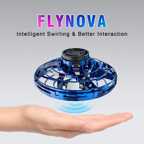 2025 UFO Magic Flying Orb Toys with Lights Hover Boomerang Fidget Spinner