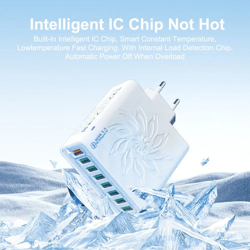 🎁8 in 1 Waterproof Ports USB Fast Charger