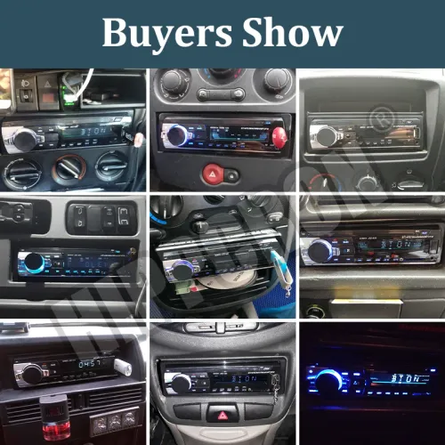 Car Radio  Stereo Player Digital Bluetooth MP3 Player FM Radio Stereo Audio Music USB With In Dash AUX Input