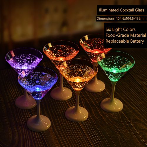 Light Up Cups Wine Champagne Glass