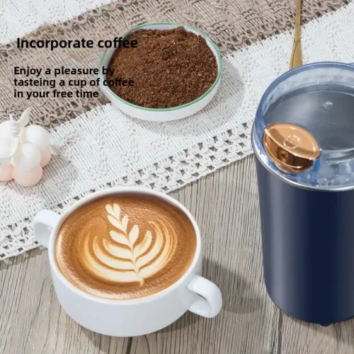 New Small Electric Grinding Machine Grain Grinder Coffee Grinder Stainless Steel Nuts Beans Grains Mill Herbs for kitchen