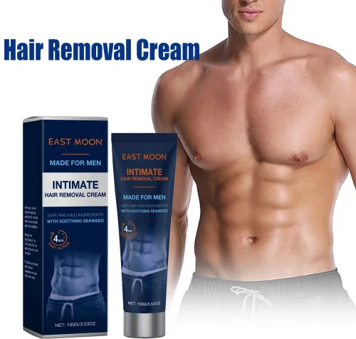 Fast-Acting Body Hair Removal Cream for Men