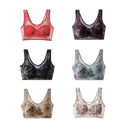 Non steel bra with breathable gathering and anti sagging features