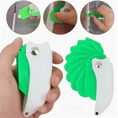 9 in1 Silicone Caulking Tool Sealant Spreading Professional Tile Window Grout Edge Removal Joint Sealant Spreader Spatula New