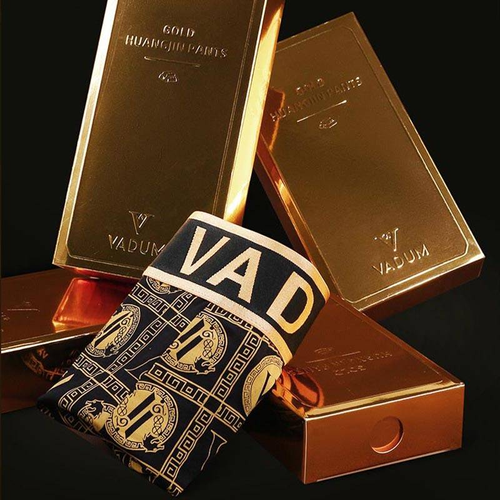 Breathable antibacterial sports light luxury men's boxer briefs