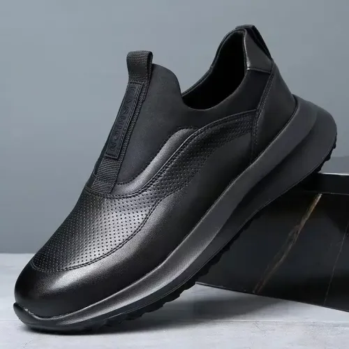 Men Platform Sneakers Autumn New Vulcanized Shoes Men Casual Slip-on Running Shoes