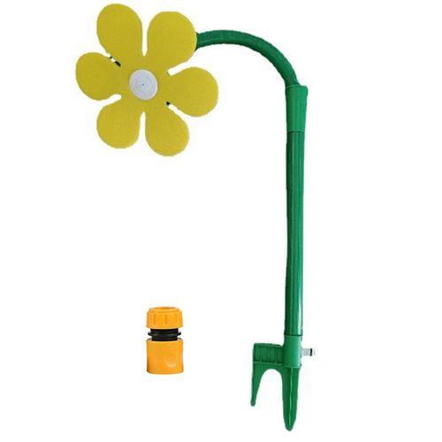 Sunflower 360 ° Shaking Rotating Sprinkler Garden Yard Lawn Irrigation Device Decorative