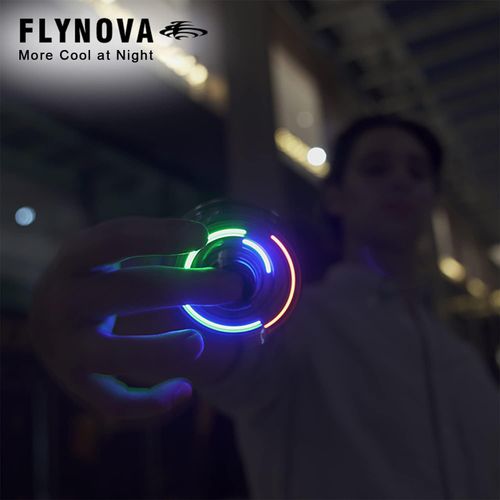2025 UFO Magic Flying Orb Toys with Lights Hover Boomerang Fidget Spinner