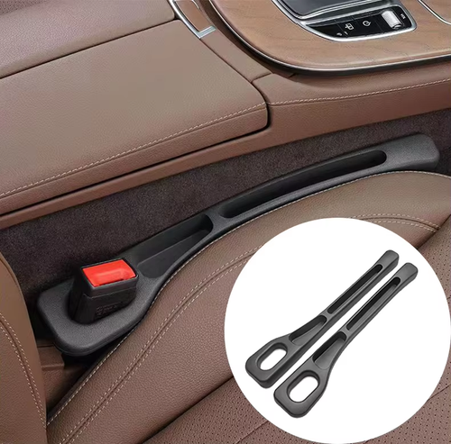 Car Seat Gap Filler Organizer PU Universal Car Seat Gap Anti-leak Stopper Strip Slot Seat Gap Storage Organizer Accessories
